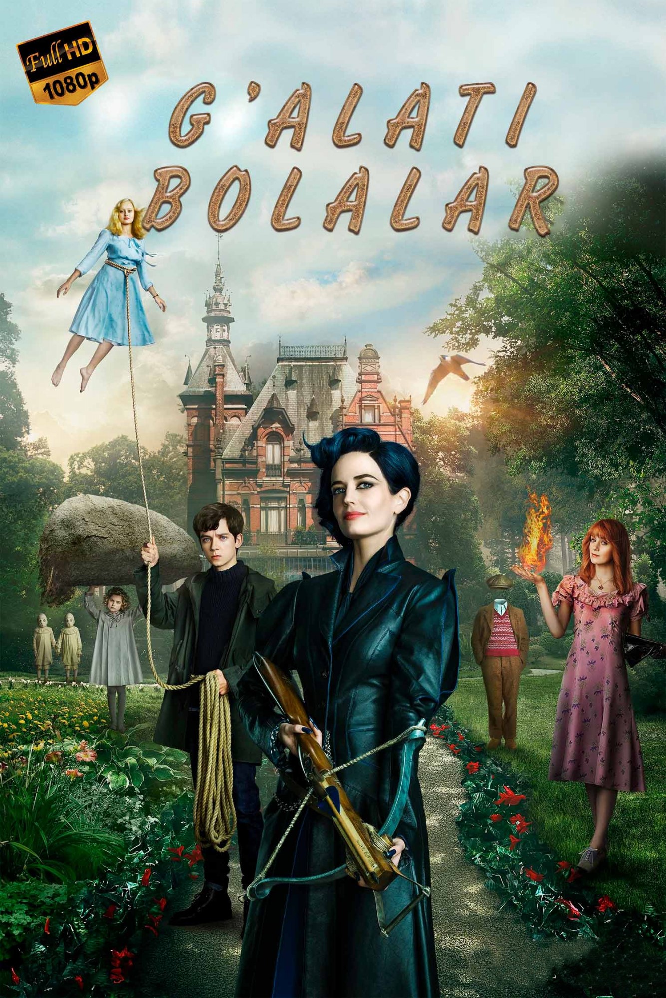 G'alati bolalar / Miss Peregrinning o'ziga xos bolalar uyi Uzbek tilida tarjima kino
