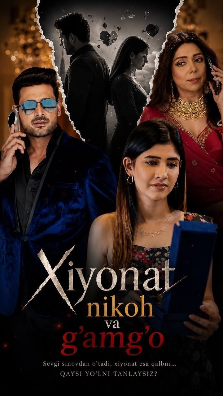 Xiyonat nikoh va g'amg'o 1-2-3-4-5-10-20-30-40-50 Qism drama hind seriali uzbek tilida Barcha qismlar 2026 HD skachat